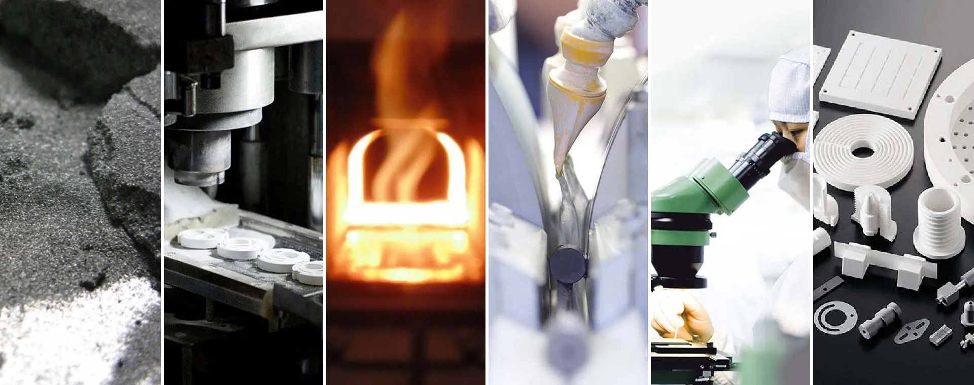 advanced ceramics manufacturing process